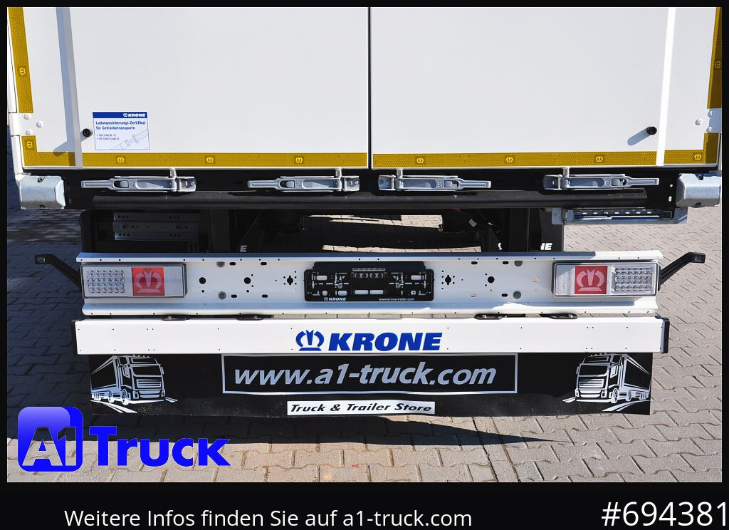 KRONE SZ 2 achs Koffer, Code XL, VDI 2700, SOFORT - Semi-remorque fourgon: photos 3 KRONE SZ 2 achs Koffer, Code XL, VDI 2700, SOFORT - Semi-remorque fourgon: photos 3