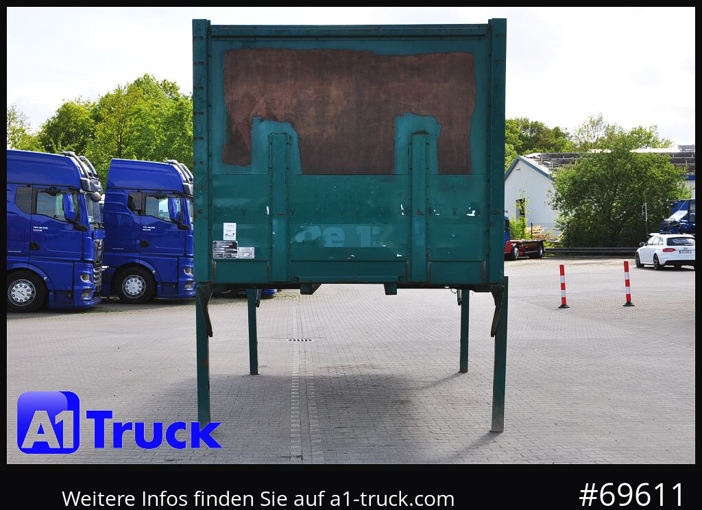 KRONE WB 7.15, offen Pritsche, Plateau, - Carrosserie plateau: photos 2 KRONE WB 7.15, offen Pritsche, Plateau, - Carrosserie plateau: photos 2