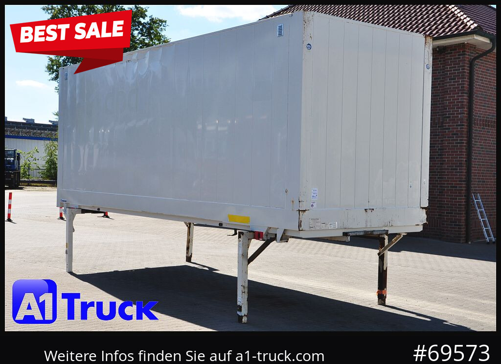 KRONE Wechselbrücke BDF 7,45 Koffer, Textil 2750mm innen, 20 x vorhanden - Carrosserie fourgon: photos 1 KRONE Wechselbrücke BDF 7,45 Koffer, Textil 2750mm innen, 20 x vorhanden - Carrosserie fourgon: photos 1