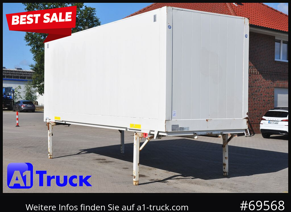 KRONE Wechselbrücke BDF 7,45 Koffer, Textil 2750mm innen, 20 x vorhanden - Carrosserie fourgon: photos 1 KRONE Wechselbrücke BDF 7,45 Koffer, Textil 2750mm innen, 20 x vorhanden - Carrosserie fourgon: photos 1