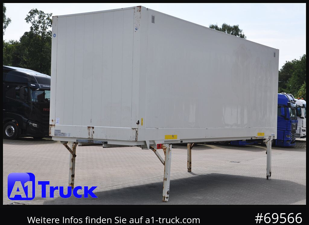 Carrosserie fourgon KRONE Wechselbrücke BDF 7,45 Koffer,  Textil 2750mm innen, 20 x vorhanden: photos 14