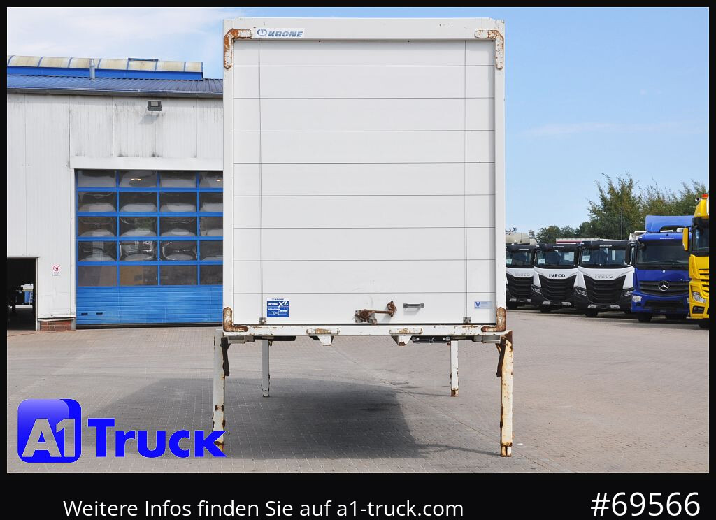 Carrosserie fourgon KRONE Wechselbrücke BDF 7,45 Koffer,  Textil 2750mm innen, 20 x vorhanden: photos 11