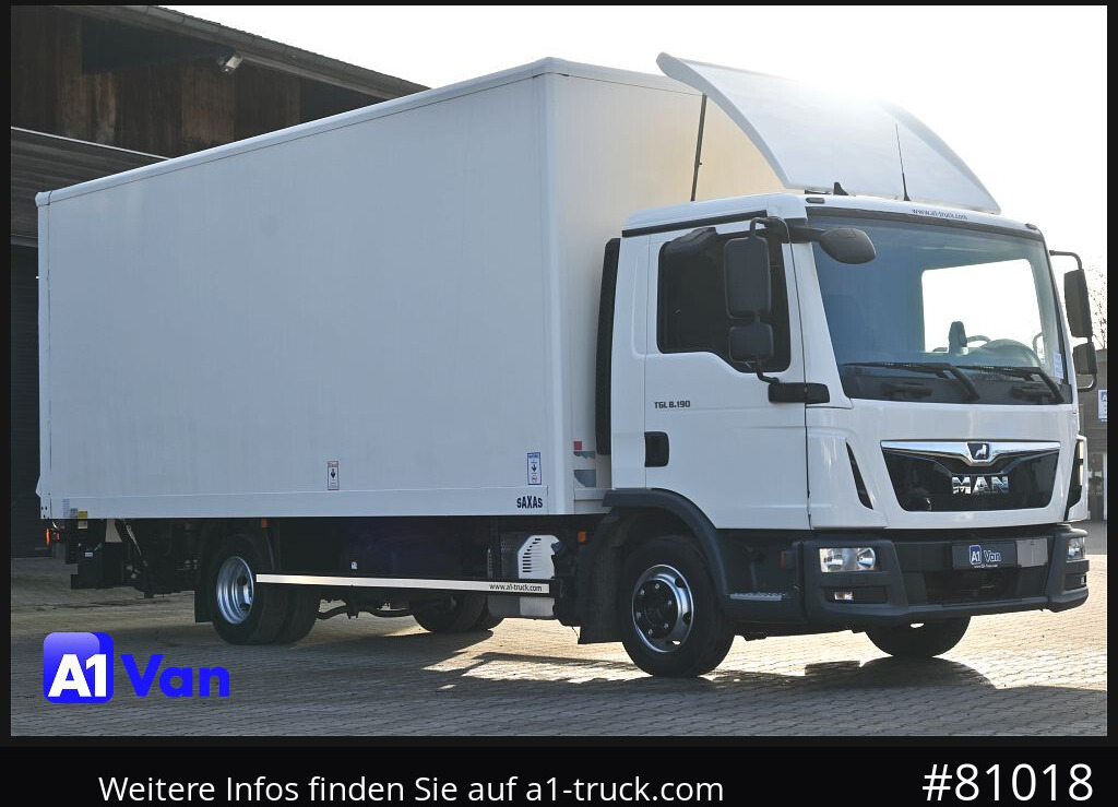 MAN TGL 8.190 4x2, Klima, LBW, Rockinger - Fourgon grand volume: photos 1 MAN TGL 8.190 4x2, Klima, LBW, Rockinger - Fourgon grand volume: photos 1