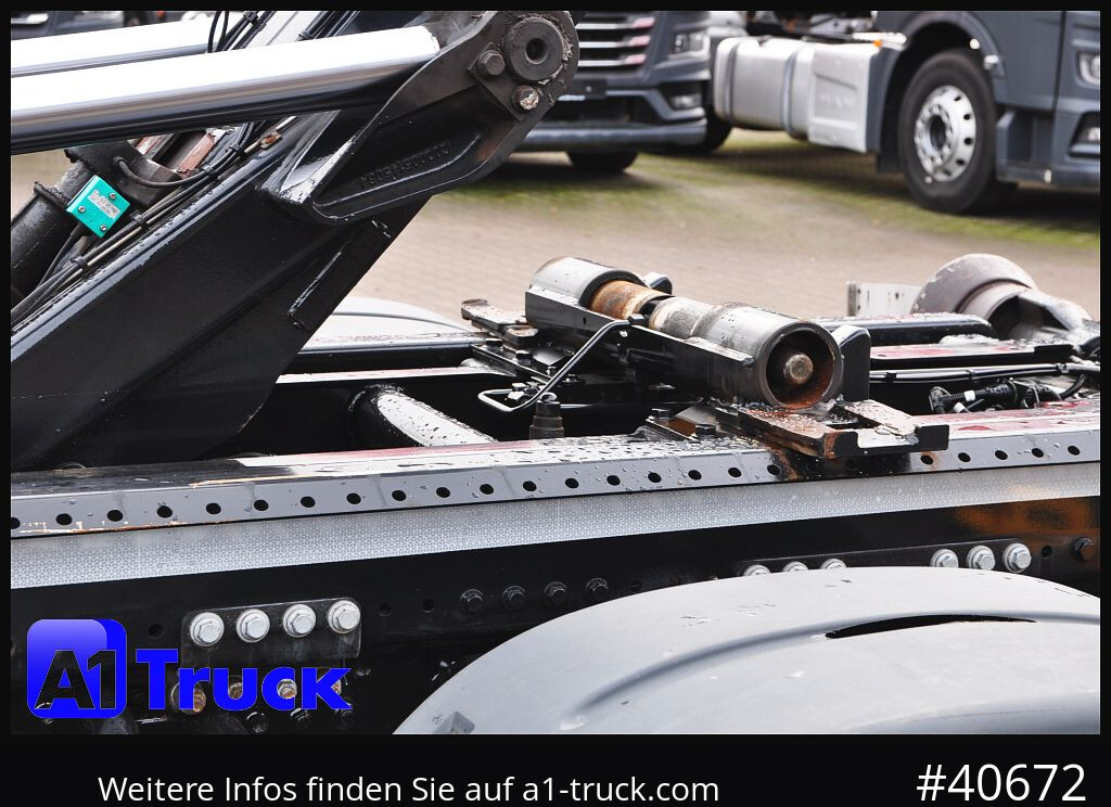 Camion ampliroll MAN TGS 26.470 BL, Meiller RS 21.70, Lenkachse,: photos 14