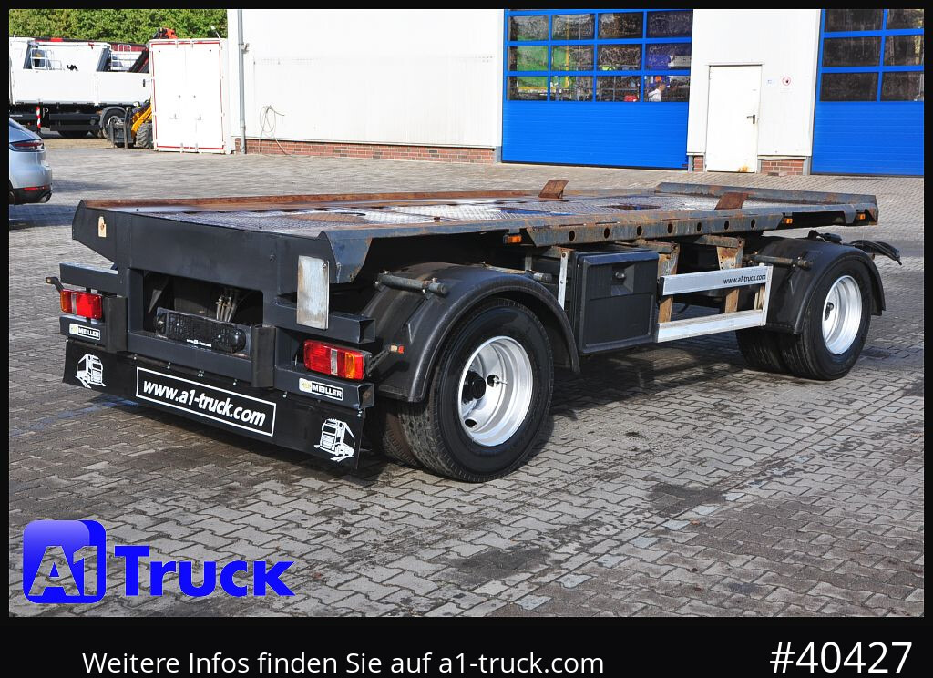 Remorque ampliroll/ Multibenne MEILLER HKM A18 ZL 3,4 , HTM Absetzanhänger,: photos 8