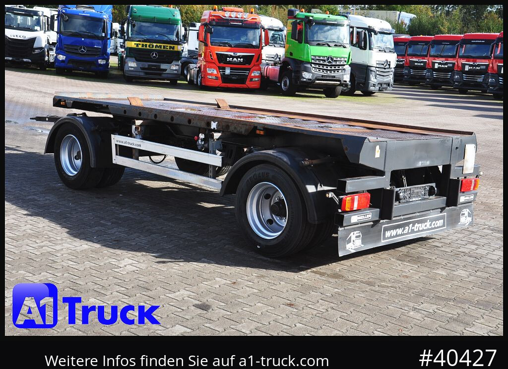 Remorque ampliroll/ Multibenne MEILLER HKM A18 ZL 3,4 , HTM Absetzanhänger,: photos 10