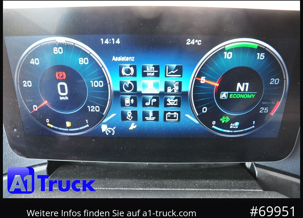 MERCEDES-BENZ 2545, Multi BDF, Wechsler, 7.45-7.82, MIDI, LIftachse - Camion porte-conteneur/ Caisse mobile: photos 5 MERCEDES-BENZ 2545, Multi BDF, Wechsler, 7.45-7.82, MIDI, LIftachse - Camion porte-conteneur/ Caisse mobile: photos 5
