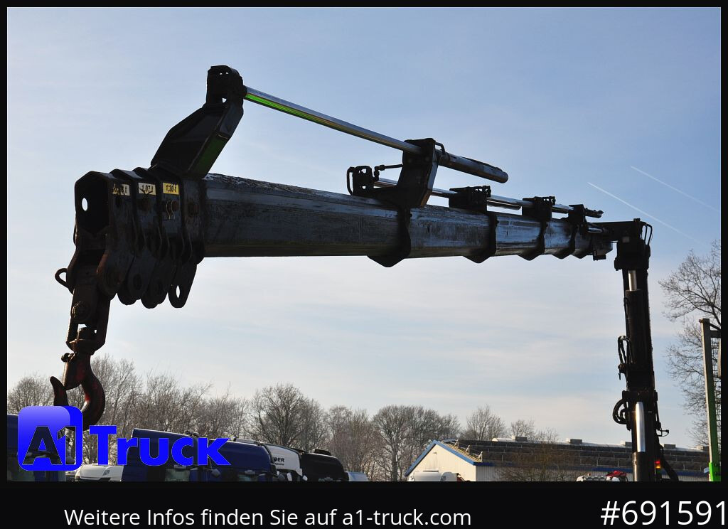 MERCEDES-BENZ Actros 1844 MP3, Kran MKG 291 HP 5+3 Funk, TÜV 06/2026 - Camion plateau, Camion grue: photos 3 MERCEDES-BENZ Actros 1844 MP3, Kran MKG 291 HP 5+3 Funk, TÜV 06/2026 - Camion plateau, Camion grue: photos 3