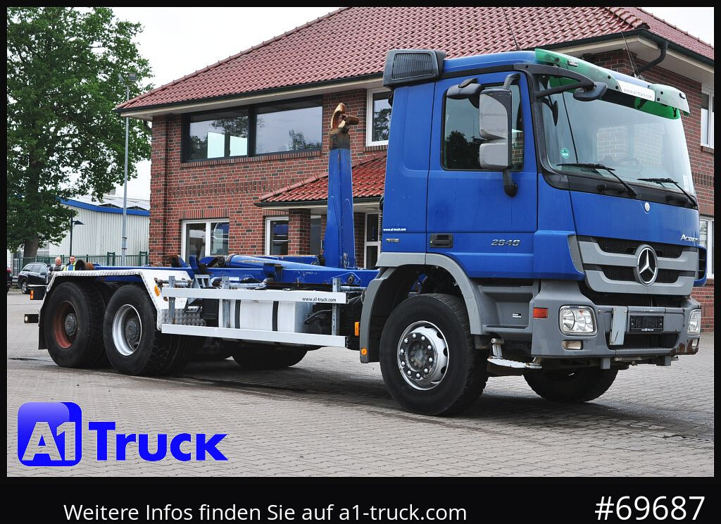 MERCEDES-BENZ Actros 2646 BL 6x4 MP3, Meiller 20.65, Lift - Camion ampliroll: photos 1 MERCEDES-BENZ Actros 2646 BL 6x4 MP3, Meiller 20.65, Lift - Camion ampliroll: photos 1