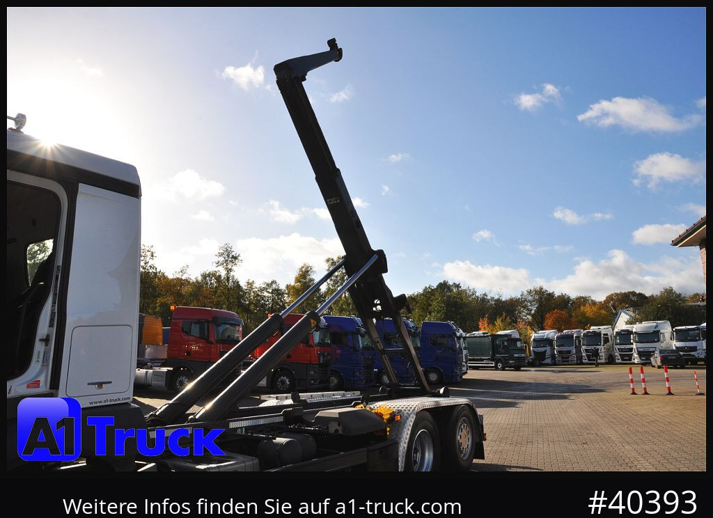 MERCEDES-BENZ Antos 2543, Meiller, Abrollkipper, Lift-Lenkachse, - Camion ampliroll: photos 4 MERCEDES-BENZ Antos 2543, Meiller, Abrollkipper, Lift-Lenkachse, - Camion ampliroll: photos 4