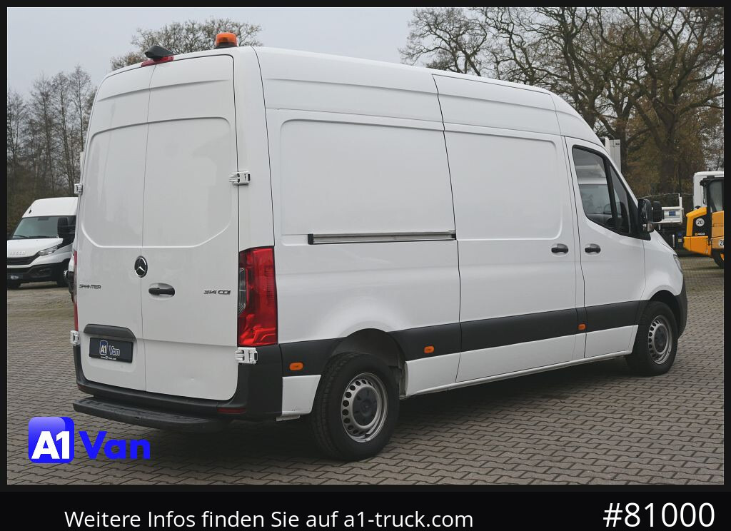 Fourgon utilitaire MERCEDES-BENZ Sprinter 314 CDI Kasten, Klima, RFK, Navi: photos 9