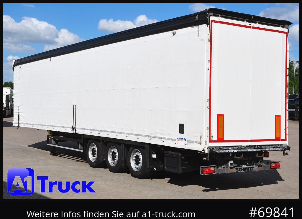 Semi-remorque rideaux coulissants SCHMITZ SCS 24, Mega,Speed Curtain, Staplerhalterung 2900mm: photos 11