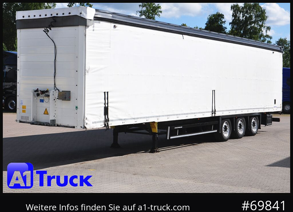 Semi-remorque rideaux coulissants SCHMITZ SCS 24, Mega,Speed Curtain, Staplerhalterung 2900mm: photos 7