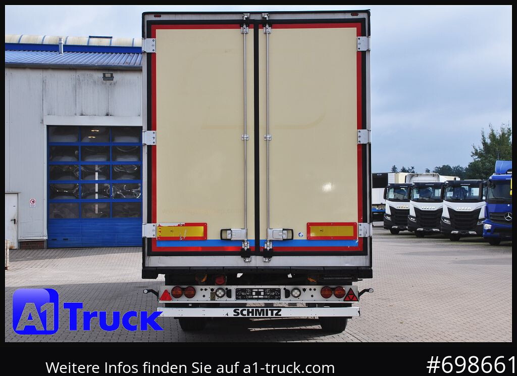 Semi-remorque frigorifique SCHMITZ SKO FP60,  Carrier 1950 Mt. Doppelstock Lift,: photos 10