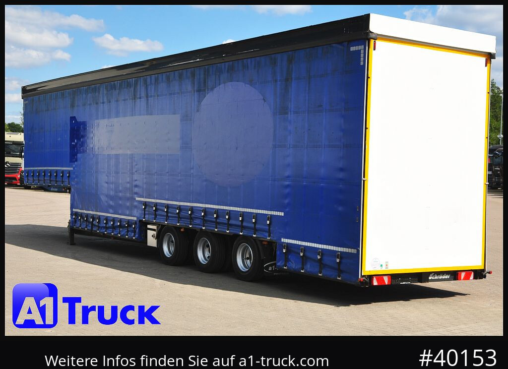 Semi-remorque pour le transport de boissons SCHROEDER,WIESMOOR Schröder Jumbo Hubdach, Getränkeauflieger: photos 13