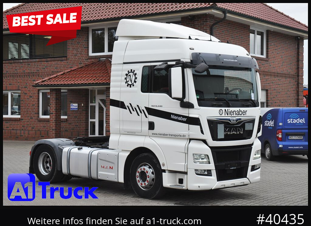 MAN TGX 18,440 XLX Intarder, Hydraulik, Navi ACC - Tracteur routier: photos 1 MAN TGX 18,440 XLX Intarder, Hydraulik, Navi ACC - Tracteur routier: photos 1