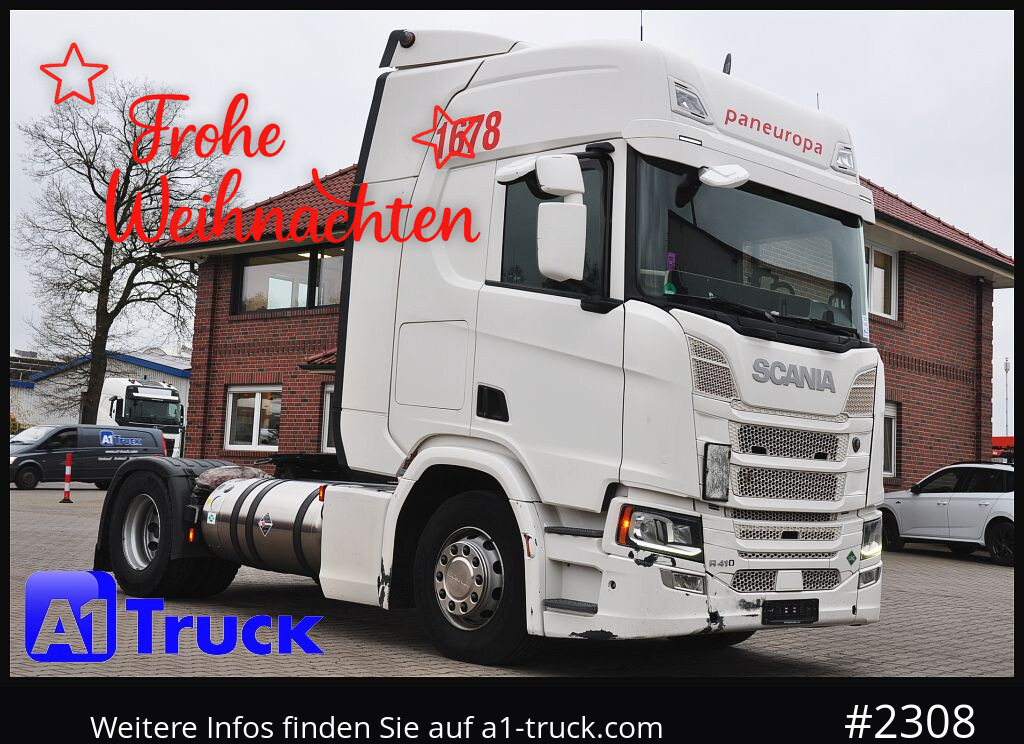 SCANIA R410 LNG Retarder Navi, ADR GGVS - Tracteur routier: photos 1 SCANIA R410 LNG Retarder Navi, ADR GGVS - Tracteur routier: photos 1