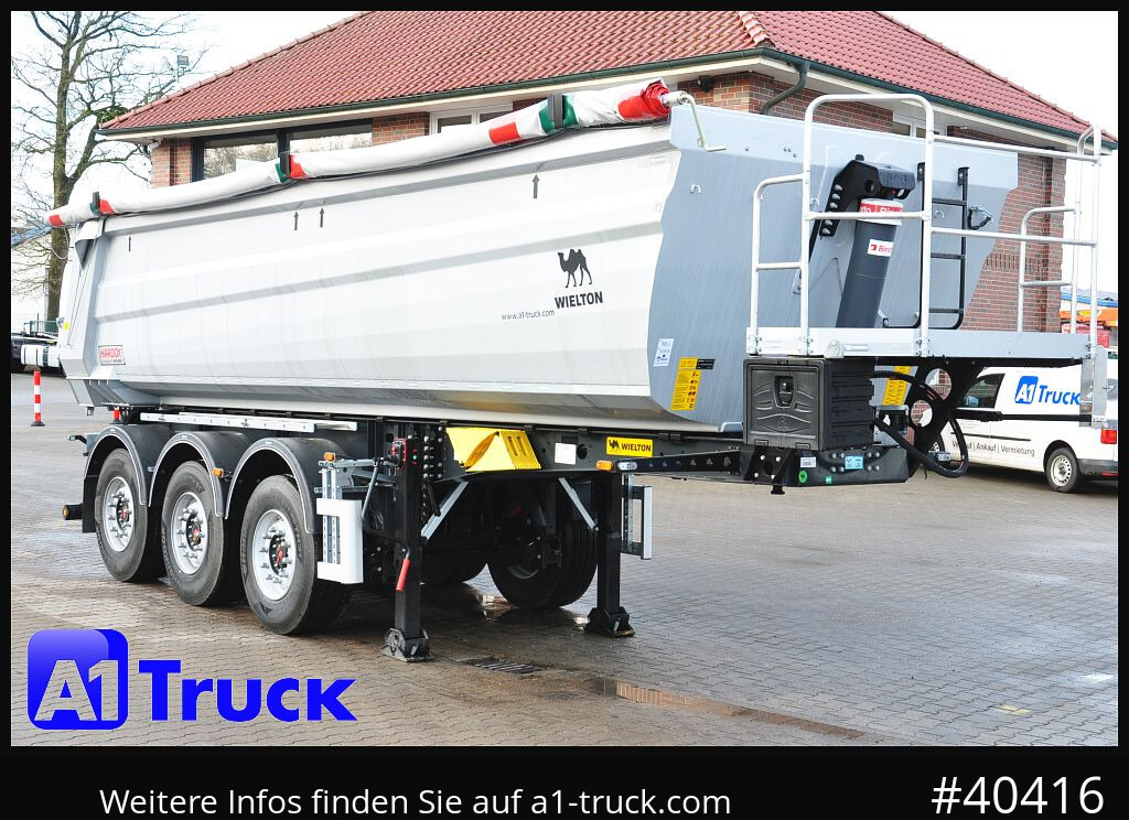 WIELTON Wielton 26m³ Strong Master Stahl - Semi-remorque benne: photos 1 WIELTON Wielton 26m³ Strong Master Stahl - Semi-remorque benne: photos 1