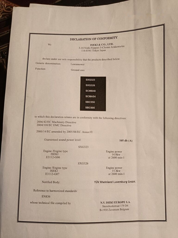 Motofaucheuse Iseki SXG323H: photos 8