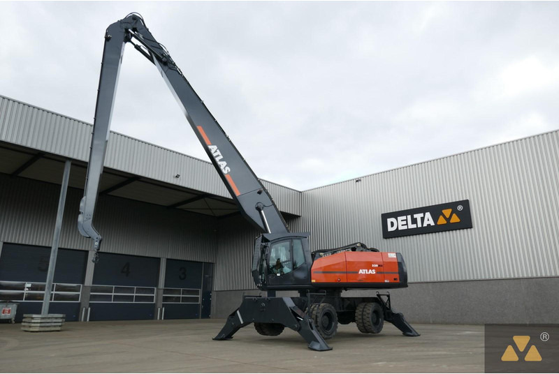 Pelle de manutention Atlas 520MH: photos 11
