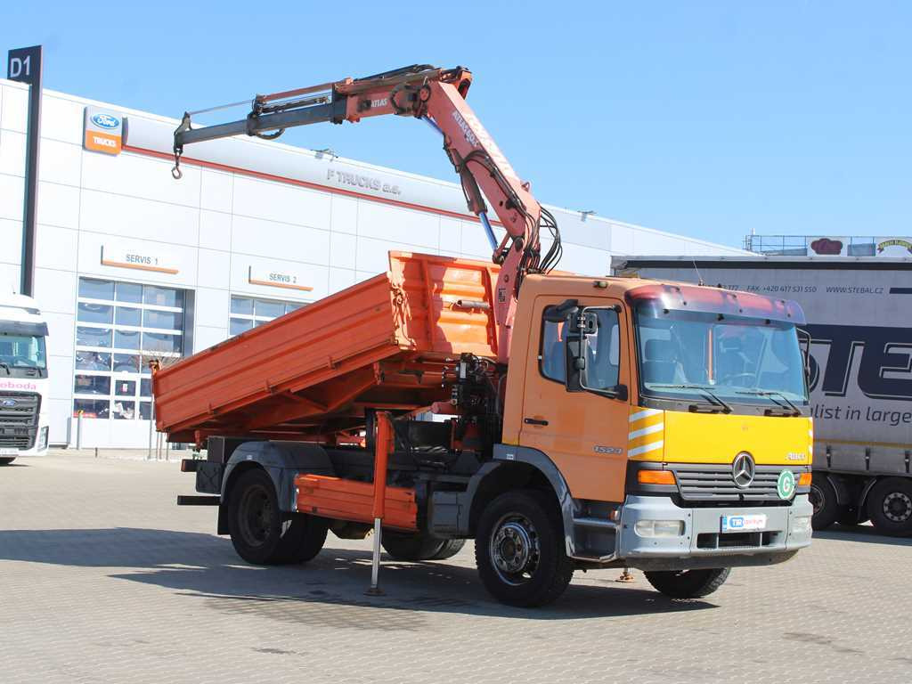 Mercedes-Benz Atego 1523, HYDRAULIC ARM ATLAS 60.1, THREE-SIDED - Autre matériel: photos 3 Mercedes-Benz Atego 1523, HYDRAULIC ARM ATLAS 60.1, THREE-SIDED - Autre matériel: photos 3