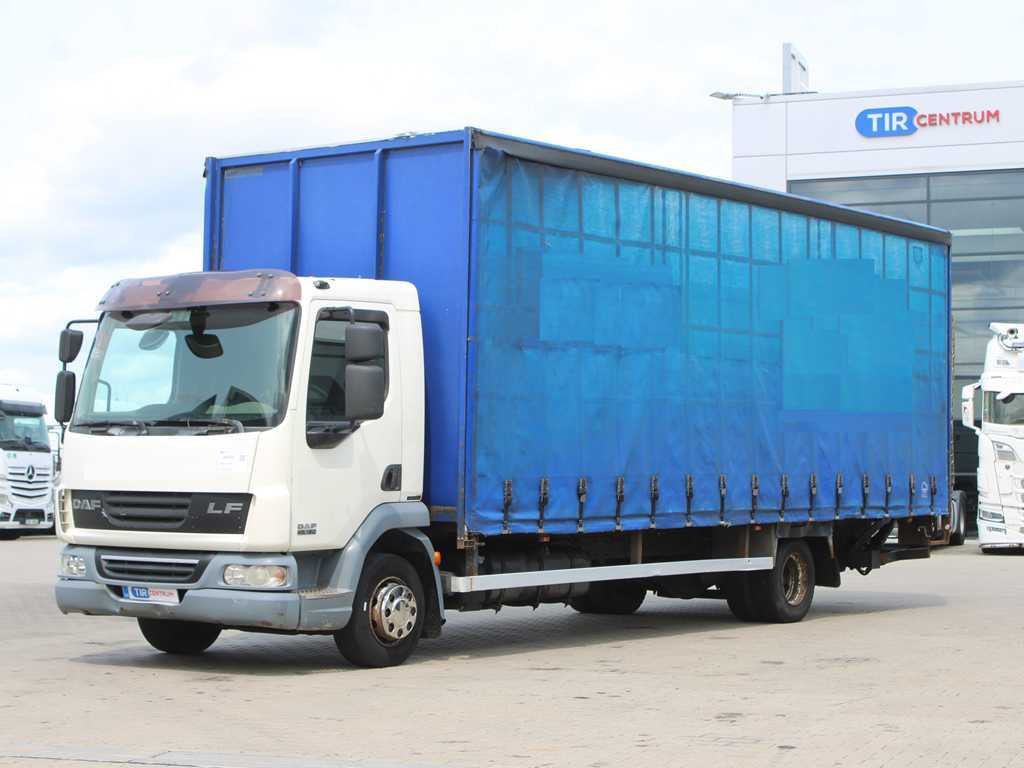DAF FA LF 45, EURO 5, HYDRAULIC FRONT - Camion à rideaux coulissants: photos 1 DAF FA LF 45, EURO 5, HYDRAULIC FRONT - Camion à rideaux coulissants: photos 1