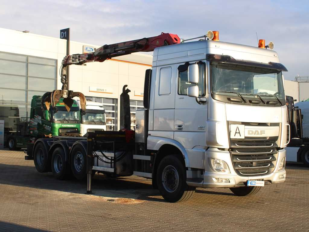DAF XF 460, EURO 6, 8X2, 2X LIFTING AXLE, PALFINGER - Camion ampliroll: photos 2 DAF XF 460, EURO 6, 8X2, 2X LIFTING AXLE, PALFINGER - Camion ampliroll: photos 2