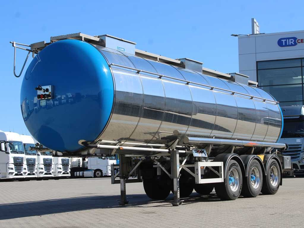 Feldbinder FELDBINDER tsa 32.3, NO ADR, 32m³, LIFTING AXLE - Semi-remorque citerne: photos 1 Feldbinder FELDBINDER tsa 32.3, NO ADR, 32m³, LIFTING AXLE - Semi-remorque citerne: photos 1