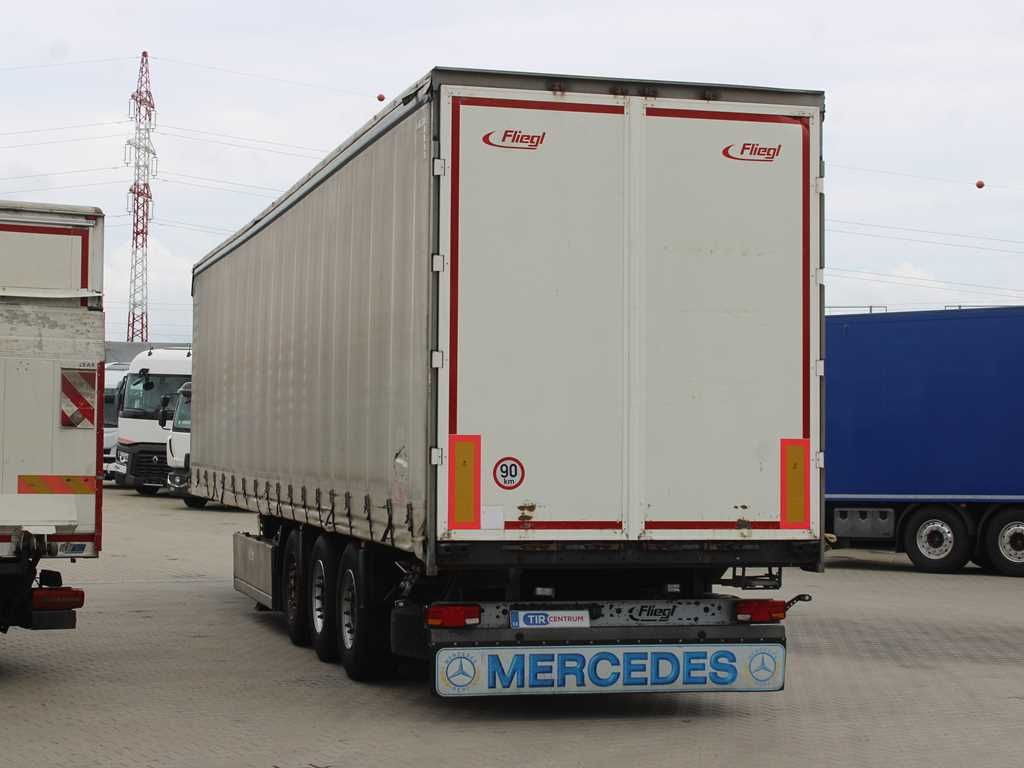 Fliegl SDS 390, MULDA, MULTILOCK, LIFTING AXLE, SAF - Semi-remorque rideaux coulissants: photos 4 Fliegl SDS 390, MULDA, MULTILOCK, LIFTING AXLE, SAF - Semi-remorque rideaux coulissants: photos 4
