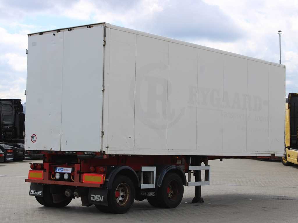 KEL-BERG E36S2, AXLES 10t, EXPANDABLE, SAF AXLES - Semi-remorque fourgon: photos 4 KEL-BERG E36S2, AXLES 10t, EXPANDABLE, SAF AXLES - Semi-remorque fourgon: photos 4