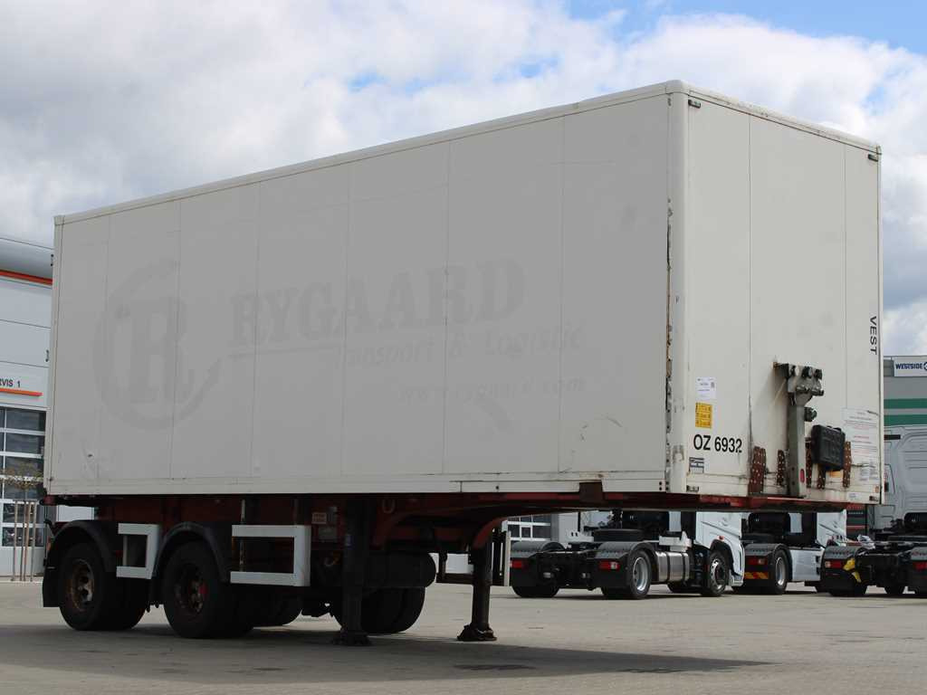 KEL-BERG E36S2, AXLES 10t, EXPANDABLE, SAF AXLES - Semi-remorque fourgon: photos 3 KEL-BERG E36S2, AXLES 10t, EXPANDABLE, SAF AXLES - Semi-remorque fourgon: photos 3