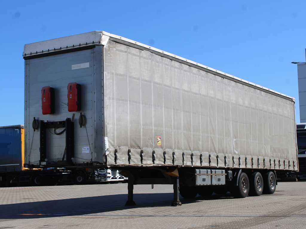 Kögel FOXX SN 24 / SN 24, LOWDECK, LIFTING AXLE, SAF - Semi-remorque rideaux coulissants: photos 1 Kögel FOXX SN 24 / SN 24, LOWDECK, LIFTING AXLE, SAF - Semi-remorque rideaux coulissants: photos 1