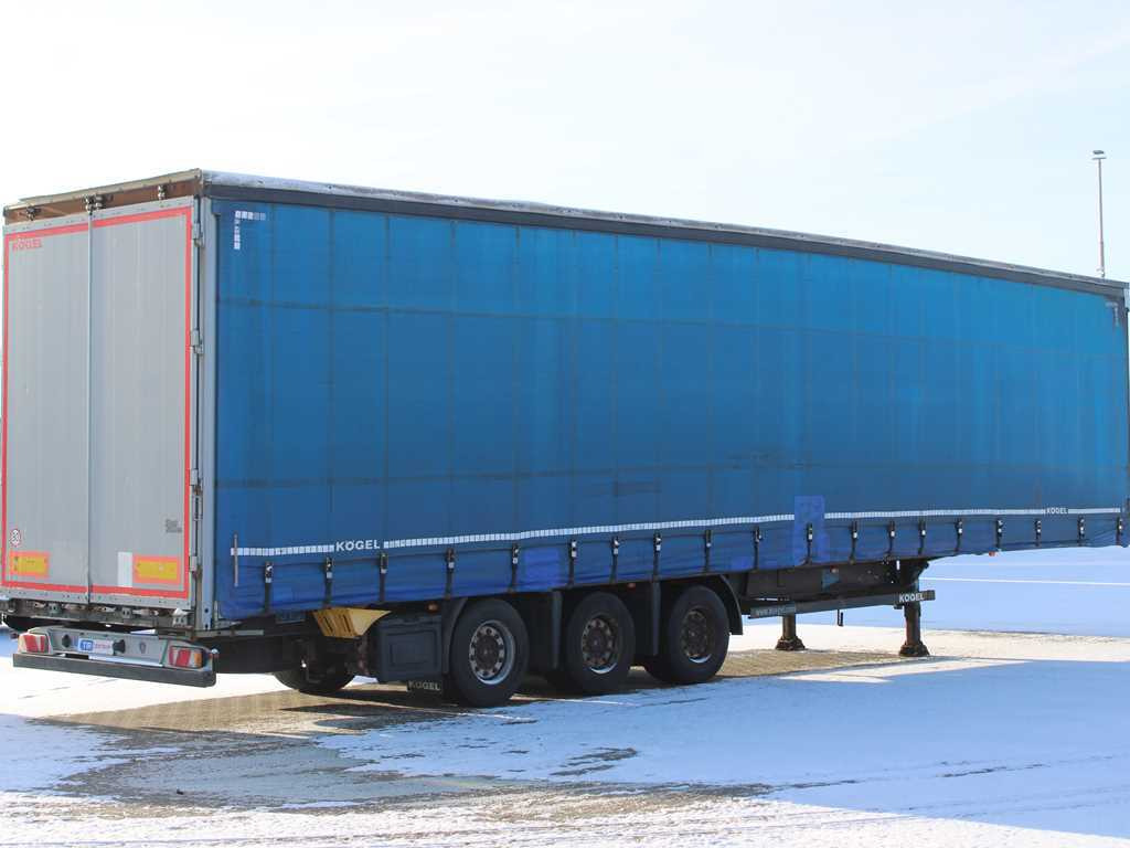 Kögel S24-1, LOWDECK, LIFTING AXLE, SAF, LIFTING ROOF - Semi-remorque rideaux coulissants: photos 4 Kögel S24-1, LOWDECK, LIFTING AXLE, SAF, LIFTING ROOF - Semi-remorque rideaux coulissants: photos 4