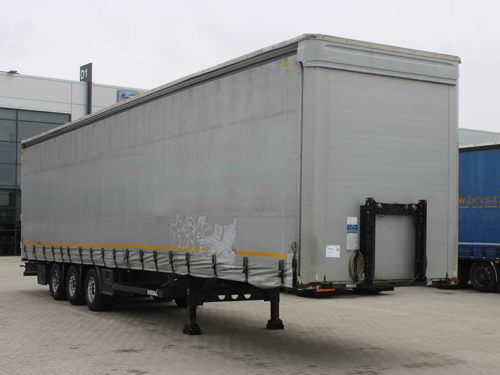 Kögel SN 24, LOWDECK, LIFTING AXLE, MULTILOCK, LIFTING ROOF - Semi-remorque rideaux coulissants: photos 3 Kögel SN 24, LOWDECK, LIFTING AXLE, MULTILOCK, LIFTING ROOF - Semi-remorque rideaux coulissants: photos 3