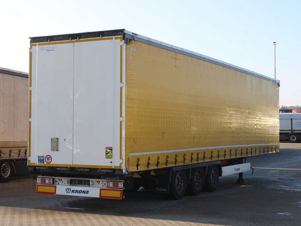 Krone SD, LOWDECK, LIFTING AXLE, LIFTING ROOF, MULTILOCK - Semi-remorque rideaux coulissants: photos 4 Krone SD, LOWDECK, LIFTING AXLE, LIFTING ROOF, MULTILOCK - Semi-remorque rideaux coulissants: photos 4