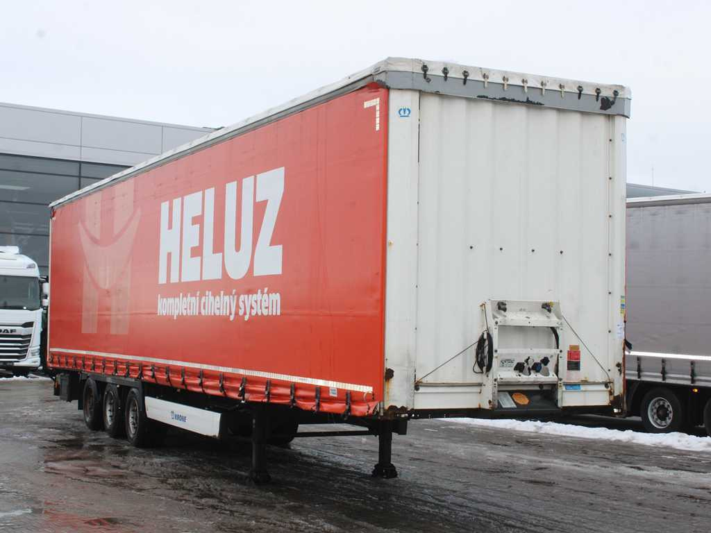 Krone SD, LOWDECK, MULTILOCK, LIFTING AXLE, LIFTING ROOF - Semi-remorque rideaux coulissants: photos 3 Krone SD, LOWDECK, MULTILOCK, LIFTING AXLE, LIFTING ROOF - Semi-remorque rideaux coulissants: photos 3