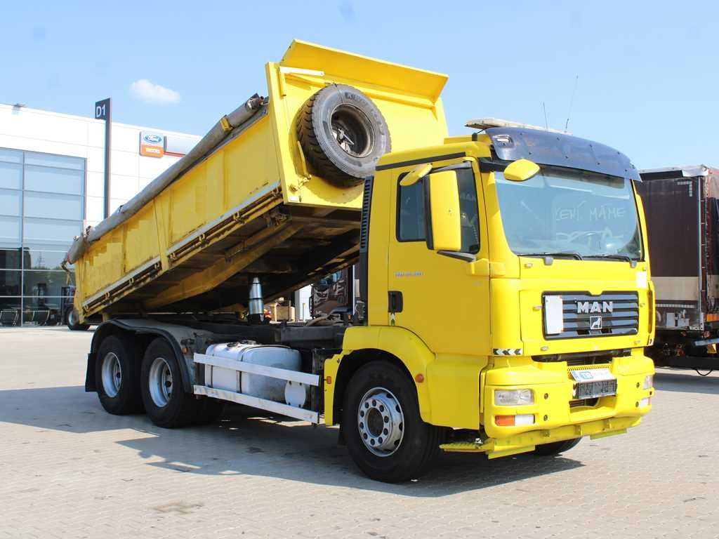 MAN TGM 26.280, THREE-SIDED,SECONDARY AIR CONDITION - Camion benne: photos 2 MAN TGM 26.280, THREE-SIDED,SECONDARY AIR CONDITION - Camion benne: photos 2