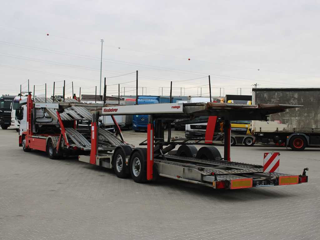 Mercedes-Benz Actros 1844, EURO 5EEV, RETARDER + KÄSSBOHRER METAGO (2006) - Camion porte-voitures: photos 5 Mercedes-Benz Actros 1844, EURO 5EEV, RETARDER + KÄSSBOHRER METAGO (2006) - Camion porte-voitures: photos 5