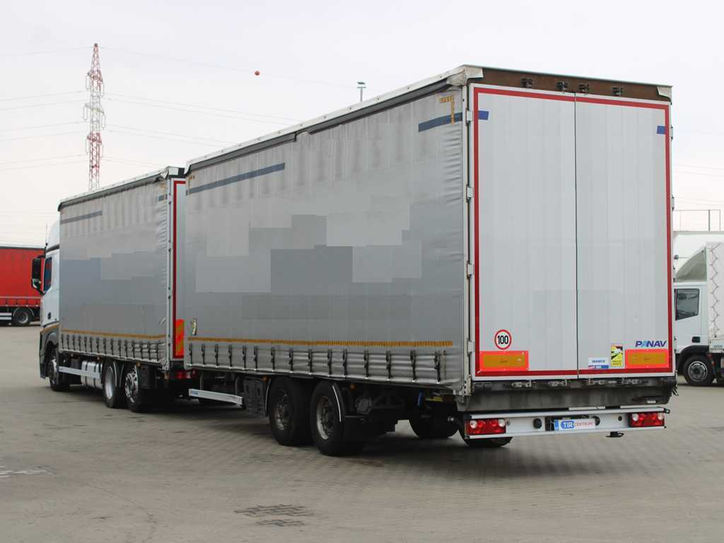 Mercedes-Benz Actros 2542, 6X2, EURO 6, AIR SUSPENSION + PANAV TV018M - Camion à rideaux coulissants: photos 5 Mercedes-Benz Actros 2542, 6X2, EURO 6, AIR SUSPENSION + PANAV TV018M - Camion à rideaux coulissants: photos 5