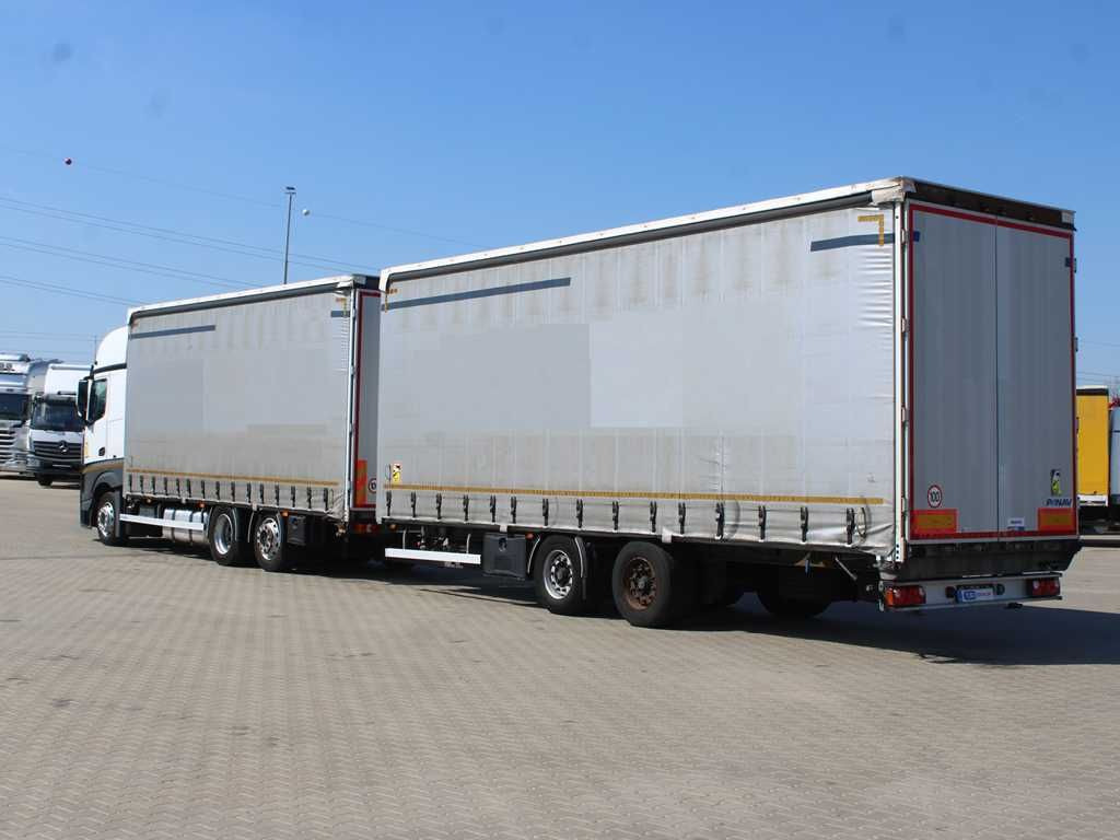 Mercedes-Benz Actros 2542, 6X2, EURO 6 + PANAV TV018H - Camion à rideaux coulissants: photos 4 Mercedes-Benz Actros 2542, 6X2, EURO 6 + PANAV TV018H - Camion à rideaux coulissants: photos 4