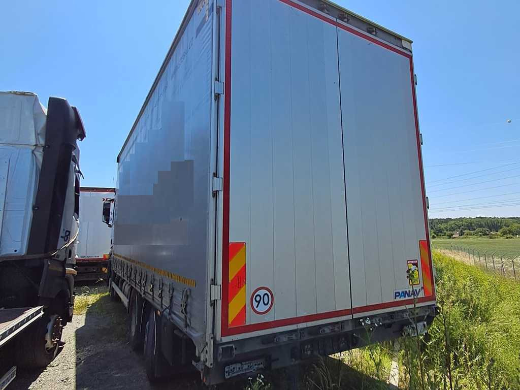 Mercedes-Benz Actros 2542, 6X2 + PANAV TVK18M - Camion à rideaux coulissants: photos 3 Mercedes-Benz Actros 2542, 6X2 + PANAV TVK18M - Camion à rideaux coulissants: photos 3
