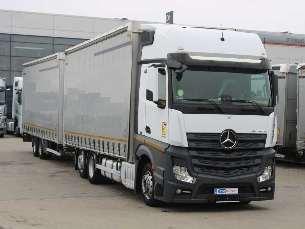 Mercedes-Benz Actros 2542, 6x2, EURO 6 + PANAV TV018M - Camion à rideaux coulissants: photos 2 Mercedes-Benz Actros 2542, 6x2, EURO 6 + PANAV TV018M - Camion à rideaux coulissants: photos 2