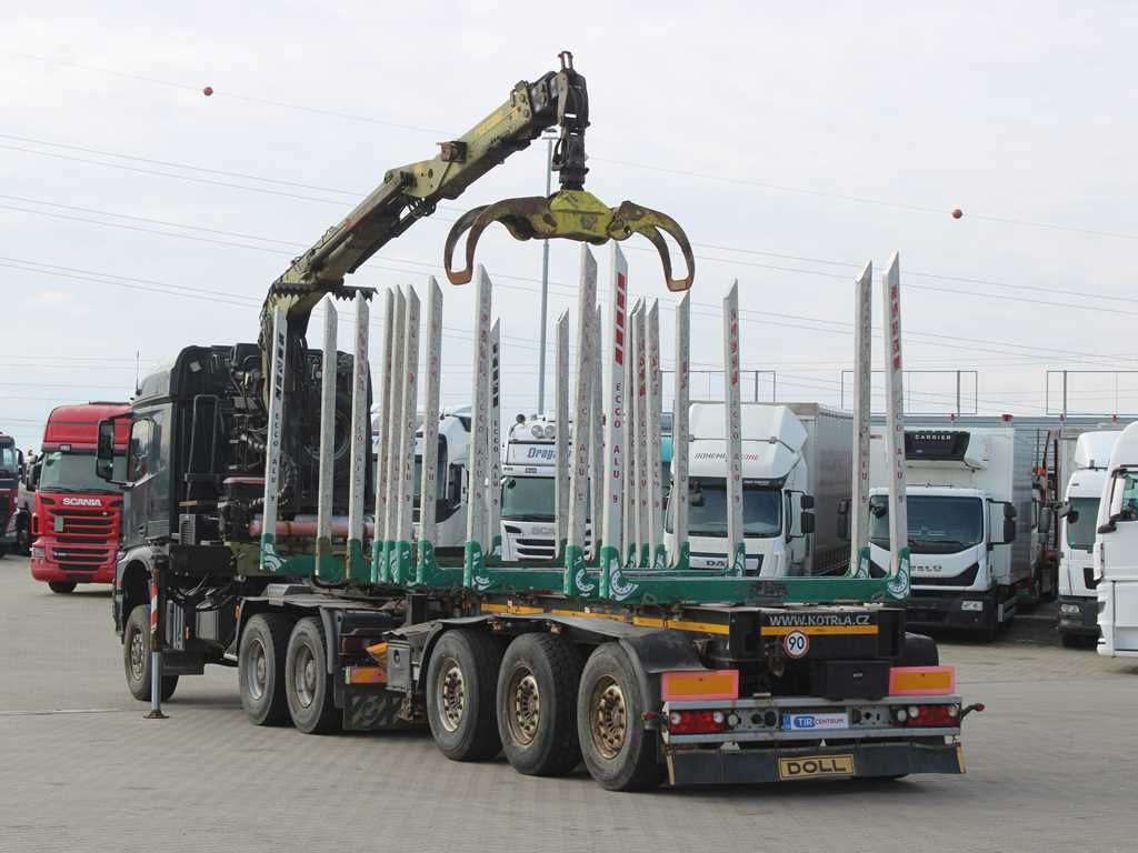 Mercedes-Benz Arocs 3351, 6x6, LOGLIFT ET450 - Camion grumier: photos 4 Mercedes-Benz Arocs 3351, 6x6, LOGLIFT ET450 - Camion grumier: photos 4