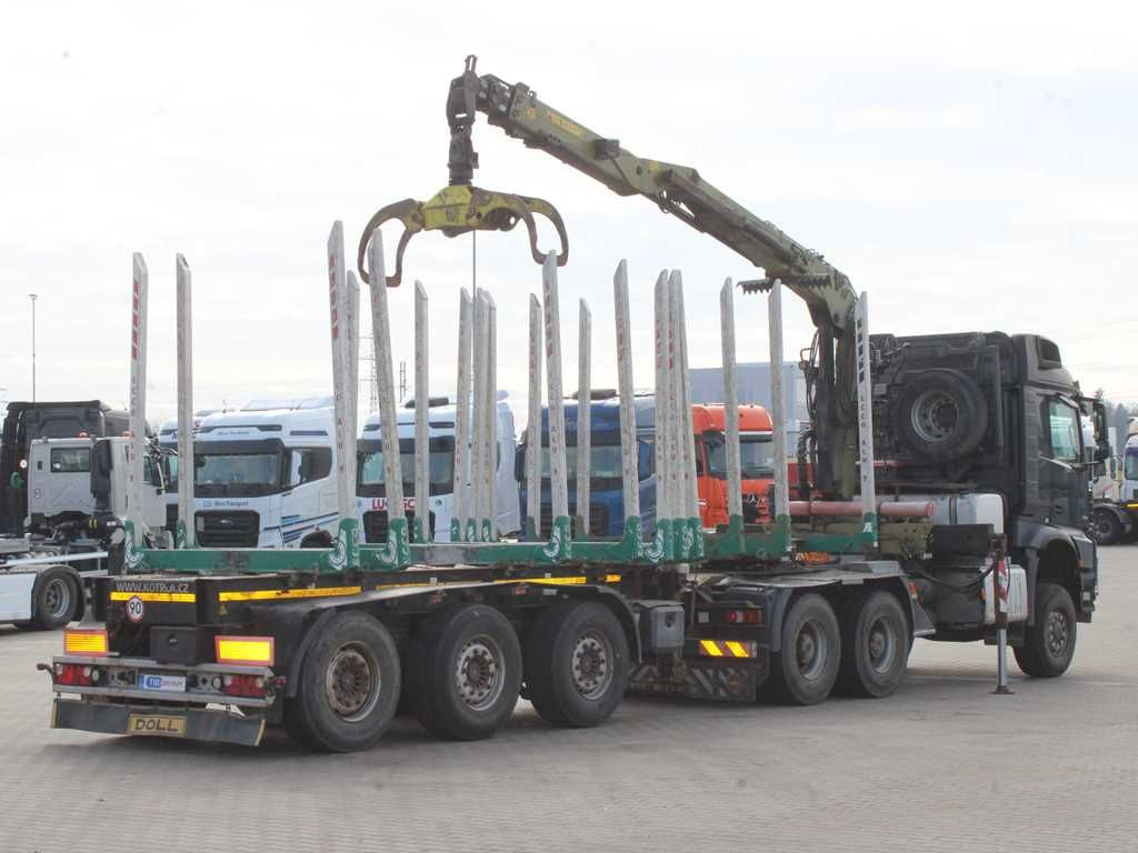 Mercedes-Benz Arocs 3351, 6x6, LOGLIFT ET450 - Camion grumier: photos 3 Mercedes-Benz Arocs 3351, 6x6, LOGLIFT ET450 - Camion grumier: photos 3