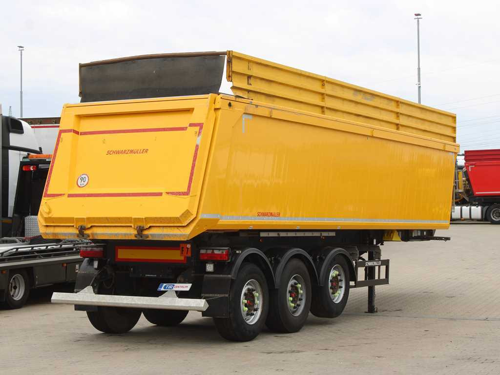 Schwarzmüller KIS 3/E, 2X LIFT AXLE, SAF, 46m³ - Semi-remorque benne: photos 4 Schwarzmüller KIS 3/E, 2X LIFT AXLE, SAF, 46m³ - Semi-remorque benne: photos 4