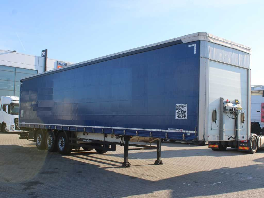 Schwarzmüller SPA 3/E, LIFTING AXLE, MULDA, MULTILOCK, SAF - Semi-remorque rideaux coulissants: photos 2 Schwarzmüller SPA 3/E, LIFTING AXLE, MULDA, MULTILOCK, SAF - Semi-remorque rideaux coulissants: photos 2