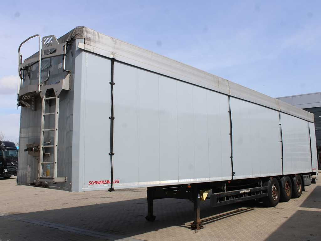 Semi-remorque à fond mouvant Schwarzmüller SPA 3/E, WALKINGFLOOR, LIFTING AXLE, SAF: photos 1