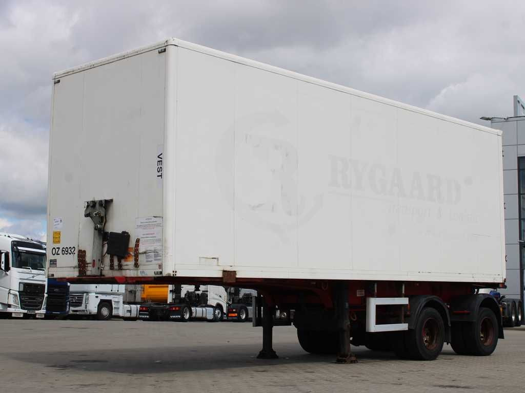 Semi-remorque Kel-Berg E36S2, AXLES 10t,EXPANDABLE,SAF AXLES: photos 1