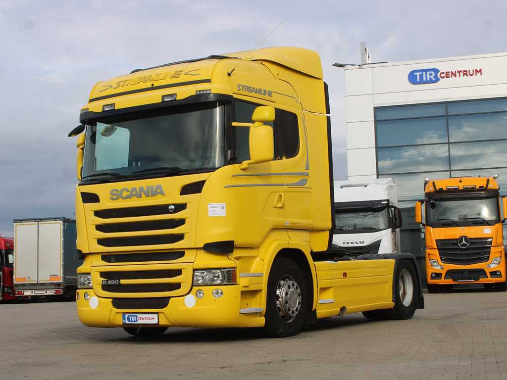 Scania R490, EURO 6, RETARDER - Tracteur routier: photos 1 Scania R490, EURO 6, RETARDER - Tracteur routier: photos 1