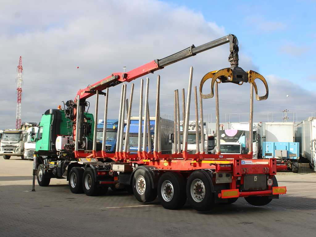 Crédit-bail de  Volvo FM 540, EURO 6, 6X6, VEB+, HYDRAULIC ARM PALFINGER Q170Z96 Volvo FM 540, EURO 6, 6X6, VEB+, HYDRAULIC ARM PALFINGER Q170Z96: photos 6